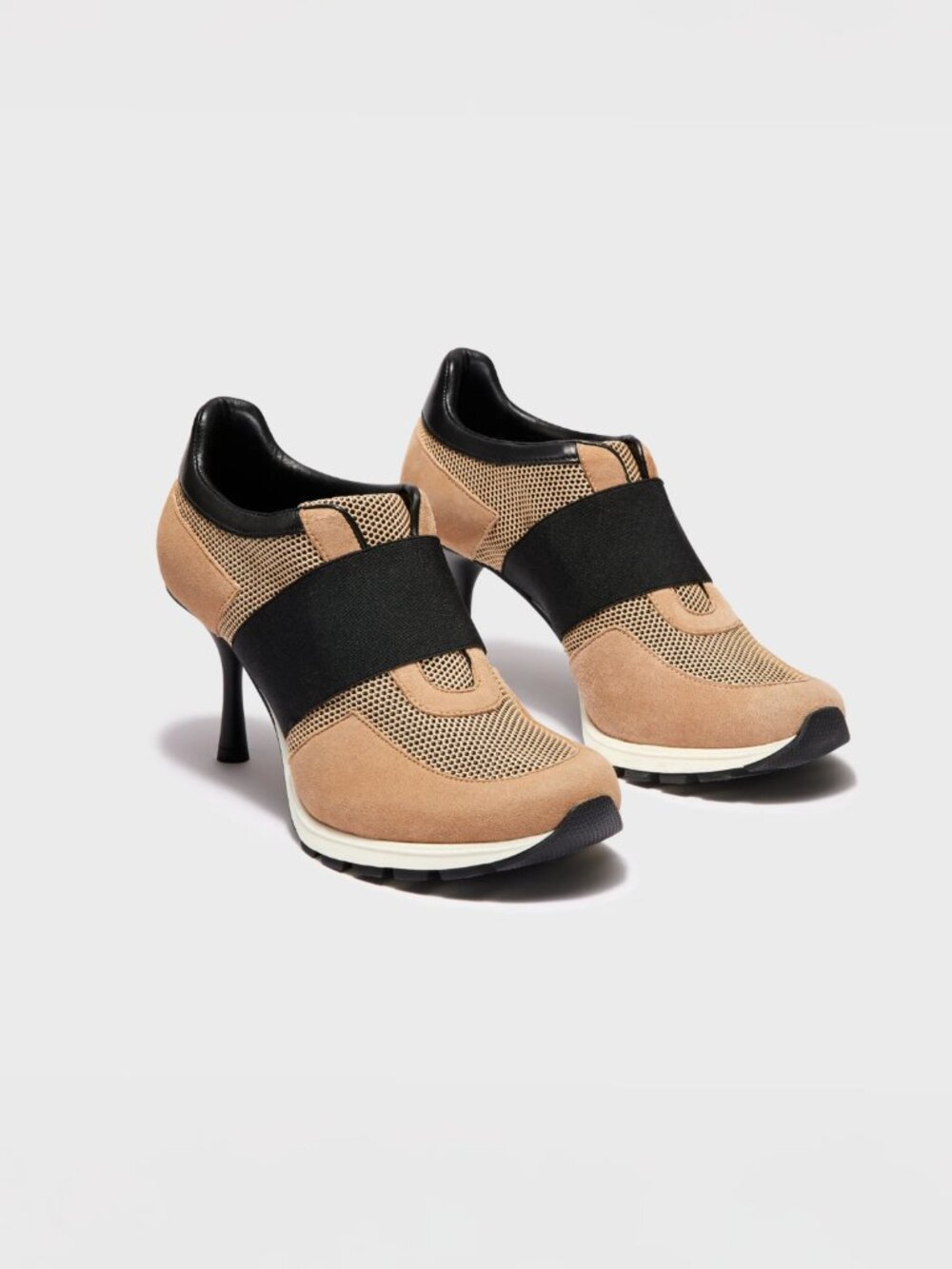 NEW Sneex The Icon Hy-Heel - Camel/Black
